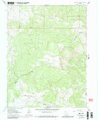 Spruce Mountain Colorado Historical topographic map, 1:24000 scale, 7.5 X 7.5 Minute, Year 1961