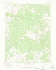 Spruce Mountain Colorado Historical topographic map, 1:24000 scale, 7.5 X 7.5 Minute, Year 1961