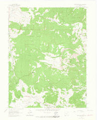 Spruce Mountain Colorado Historical topographic map, 1:24000 scale, 7.5 X 7.5 Minute, Year 1961