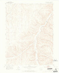 Square S Ranch Colorado Historical topographic map, 1:24000 scale, 7.5 X 7.5 Minute, Year 1952