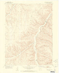 Square S Ranch Colorado Historical topographic map, 1:24000 scale, 7.5 X 7.5 Minute, Year 1952