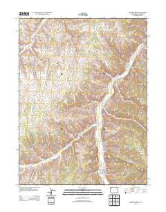 Square S Ranch Colorado Historical topographic map, 1:24000 scale, 7.5 X 7.5 Minute, Year 2013