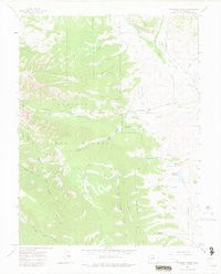 Squirrel Creek Colorado Historical topographic map, 1:24000 scale, 7.5 X 7.5 Minute, Year 1965