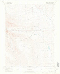 Squirrel Creek Colorado Historical topographic map, 1:24000 scale, 7.5 X 7.5 Minute, Year 1965