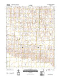 Stacy Lakes Draw Colorado Historical topographic map, 1:24000 scale, 7.5 X 7.5 Minute, Year 2013