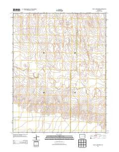Stacy Lakes Draw Colorado Historical topographic map, 1:24000 scale, 7.5 X 7.5 Minute, Year 2013