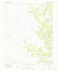 Stage Canyon Colorado Historical topographic map, 1:24000 scale, 7.5 X 7.5 Minute, Year 1972