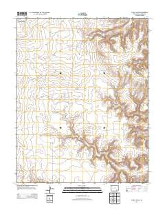 Stage Canyon Colorado Historical topographic map, 1:24000 scale, 7.5 X 7.5 Minute, Year 2013
