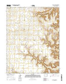 Stage Canyon Colorado Current topographic map, 1:24000 scale, 7.5 X 7.5 Minute, Year 2016