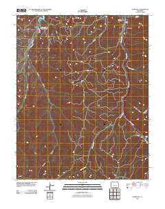 Starkville Colorado Historical topographic map, 1:24000 scale, 7.5 X 7.5 Minute, Year 2010