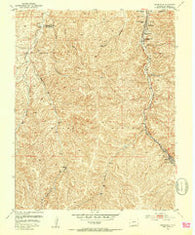 Starkville Colorado Historical topographic map, 1:24000 scale, 7.5 X 7.5 Minute, Year 1951