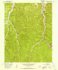 Starkville Colorado Historical topographic map, 1:24000 scale, 7.5 X 7.5 Minute, Year 1951
