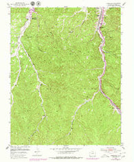 Starkville Colorado Historical topographic map, 1:24000 scale, 7.5 X 7.5 Minute, Year 1951