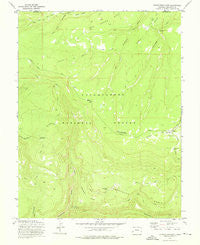 Starvation Point Colorado Historical topographic map, 1:24000 scale, 7.5 X 7.5 Minute, Year 1973