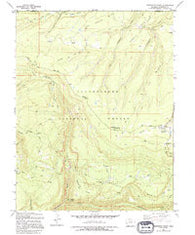Starvation Point Colorado Historical topographic map, 1:24000 scale, 7.5 X 7.5 Minute, Year 1994