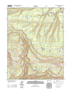 Starvation Point Colorado Historical topographic map, 1:24000 scale, 7.5 X 7.5 Minute, Year 2013