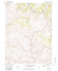 State Bridge Colorado Historical topographic map, 1:24000 scale, 7.5 X 7.5 Minute, Year 1972
