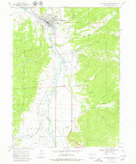 Steamboat Springs Colorado Historical topographic map, 1:24000 scale, 7.5 X 7.5 Minute, Year 1969