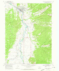 Steamboat Springs Colorado Historical topographic map, 1:24000 scale, 7.5 X 7.5 Minute, Year 1969