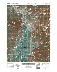 Steamboat Springs Colorado Historical topographic map, 1:24000 scale, 7.5 X 7.5 Minute, Year 2011