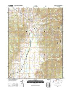 Steamboat Springs Colorado Historical topographic map, 1:24000 scale, 7.5 X 7.5 Minute, Year 2013