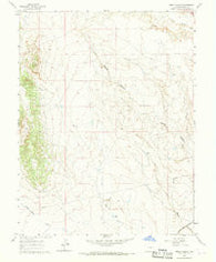 Steele Hollow Colorado Historical topographic map, 1:24000 scale, 7.5 X 7.5 Minute, Year 1961