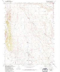 Steele Hollow Colorado Historical topographic map, 1:24000 scale, 7.5 X 7.5 Minute, Year 1961