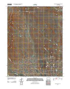 Steele Hollow Colorado Historical topographic map, 1:24000 scale, 7.5 X 7.5 Minute, Year 2010