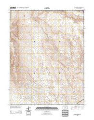 Steele Hollow Colorado Historical topographic map, 1:24000 scale, 7.5 X 7.5 Minute, Year 2013