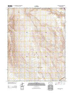 Steele Hollow Colorado Historical topographic map, 1:24000 scale, 7.5 X 7.5 Minute, Year 2013