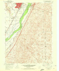 Sterling South Colorado Historical topographic map, 1:24000 scale, 7.5 X 7.5 Minute, Year 1951