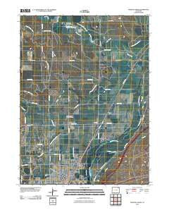 Sterling North Colorado Historical topographic map, 1:24000 scale, 7.5 X 7.5 Minute, Year 2010