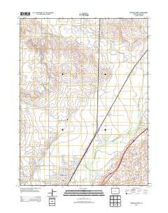 Sterling North Colorado Historical topographic map, 1:24000 scale, 7.5 X 7.5 Minute, Year 2013