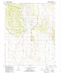 Stone City Colorado Historical topographic map, 1:24000 scale, 7.5 X 7.5 Minute, Year 1963