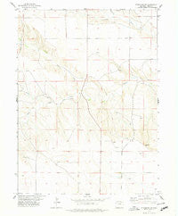 Stoneham NW Colorado Historical topographic map, 1:24000 scale, 7.5 X 7.5 Minute, Year 1978