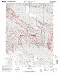 Stoneham NW Colorado Historical topographic map, 1:24000 scale, 7.5 X 7.5 Minute, Year 1997