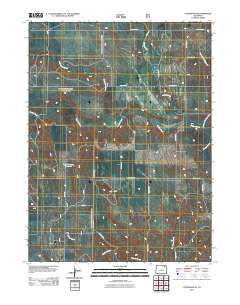Stoneham NE Colorado Historical topographic map, 1:24000 scale, 7.5 X 7.5 Minute, Year 2011