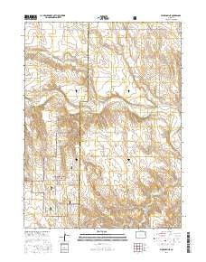 Stoneham NE Colorado Current topographic map, 1:24000 scale, 7.5 X 7.5 Minute, Year 2016