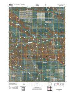 Stoneham NW Colorado Historical topographic map, 1:24000 scale, 7.5 X 7.5 Minute, Year 2011