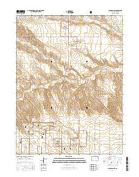 Stoneham NW Colorado Current topographic map, 1:24000 scale, 7.5 X 7.5 Minute, Year 2016