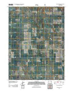 Stoneham SE Colorado Historical topographic map, 1:24000 scale, 7.5 X 7.5 Minute, Year 2011