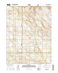 Stoneham SE Colorado Current topographic map, 1:24000 scale, 7.5 X 7.5 Minute, Year 2016