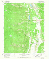 Stonewall Colorado Historical topographic map, 1:24000 scale, 7.5 X 7.5 Minute, Year 1967