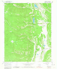 Stonewall Colorado Historical topographic map, 1:24000 scale, 7.5 X 7.5 Minute, Year 1967