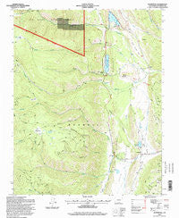 Stonewall Colorado Historical topographic map, 1:24000 scale, 7.5 X 7.5 Minute, Year 1994
