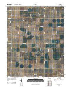 Stonington Colorado Historical topographic map, 1:24000 scale, 7.5 X 7.5 Minute, Year 2010