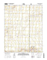 Stonington SE Colorado Current topographic map, 1:24000 scale, 7.5 X 7.5 Minute, Year 2016