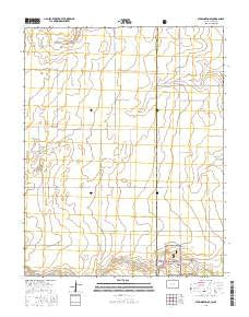 Stonington SE Colorado Current topographic map, 1:24000 scale, 7.5 X 7.5 Minute, Year 2016