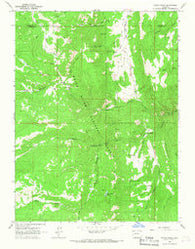 Stony Ridge Colorado Historical topographic map, 1:24000 scale, 7.5 X 7.5 Minute, Year 1963