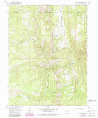 Stony Ridge Colorado Historical topographic map, 1:24000 scale, 7.5 X 7.5 Minute, Year 1963